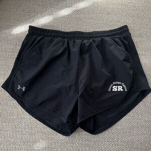 Under Armour Black Athletic Shorts Lightweight Breathable